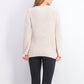Style & Co Women's Boxy Knit Pullover Sweater White Size Large