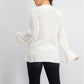Style & Co Women's Boxy Knit Pullover Sweater White Size Medium