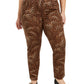Charter Club Women's Plus Lexington Animal-Print Jeans Brown Size 18W