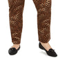 Charter Club Women's Plus Lexington Animal-Print Jeans Brown Size 18W