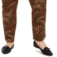 Charter Club Women's Plus Lexington Animal-Print Jeans Brown Size 20W