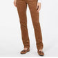 Charter Club Women's Lexington Corduroy Tummy Control Pants Brown Size 6