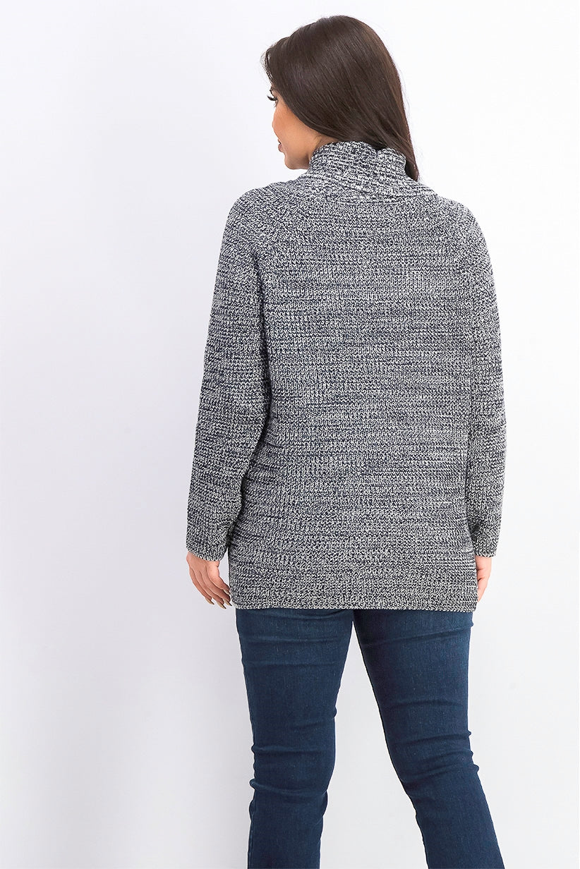 Style & Co Women's Pointelle-Knit Sweater Black Size Extra Small