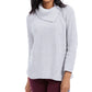 Style & Co Women's Pointelle-Knit Sweater Gray Size Large
