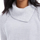Style & Co Women's Pointelle-Knit Sweater Gray Size Large