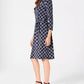 Charter Club Women's Petite Plaid Polo ShirtdressBlue Size X-Large