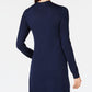 Maison Jules Women's Open-Front Cardigan Sweater Blue Size Large