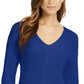 Charter Club Women's V-Neck Sweater Blue Size X-Small