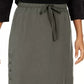 Style & Co Women's Drawstring Tencel Skort Green Size Extra Large