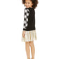 Charter Club Women's Little Girls Buffalo Check Family Sweater Natural Size 3T
