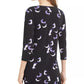 Alfani Women's Petite Hardware-Trim Top Purple Size Medium