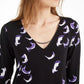 Alfani Women's Petite Hardware-Trim Top Purple Size Medium