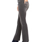 Style & Co Women's Light Wash Embroidered-Pocket Bootcut Jeans Black Size 4