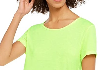 Ideology Women's Fitness Running Shirts & Tops Green Size Large