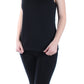 Karen Scott Women's Textured Sleeveless Top Black Size Extra Small