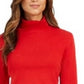 Charter Club Women's Pima Turtleneck Top Medium Red Size X-Large