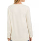 Style & Co Women's Metallic Graphic Sweatshirt Beige Size X-Large