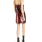 Bar III Women's Sequin Striped Dress Black Size X-Small