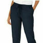 Style & Co Women's Pull On Cuffed Utility Pants Dark Blue Size 4