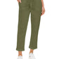 Style & Co Women's Pull On Cuffed Utility Pants Green Size 4