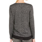 INC International Concepts Women's Layered-Look Metallic Top Silver Size Small