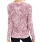 INC International Concepts Women's Tie Dyed Sweater Pink Size Small