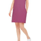 Style & Co Women's One-Pocket T-Shirt Dress Med Purple Size Extra Small