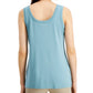 Alfani Women's Solid Scoop-Neck Tank Top Green Size Large