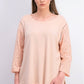 Style & Co Women's Eyelet-Sleeve Cotton Top Bright Red Size Small