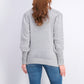 Style & Co Women's Puffy-Sleeve Sweater Gray Size Medium