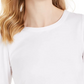 Charter Club Women's Supima Puff Sleeve Top White Size Medium