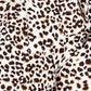 Bar III Women's Leopard-Print Shorts White Size 14