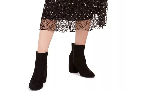 Bar III Women's Lace Overlay Midi Skirt Black Size X-Small