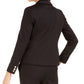 Bar III Women's Double Breasted Jacket Black Size 2