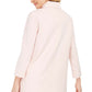 Anne Klein Women's Long Trapeze Jacket Pink Size 8
