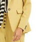 Bar III Women's One-Button Blazer Brght Yellow Size 2