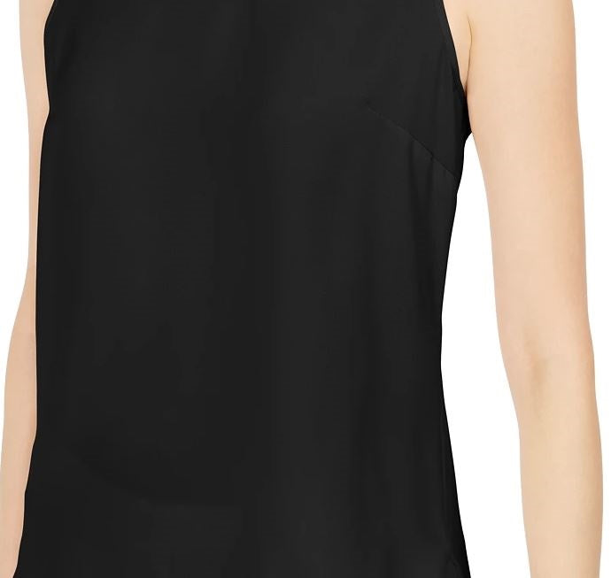 Anne Klein Women's Woven Top Black Size X-Small