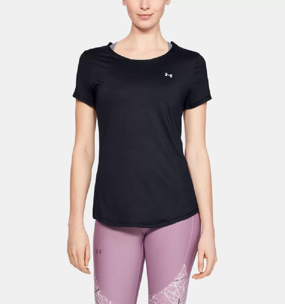 Under Armour Women's Iso Chill Strappy Top Black Size Large