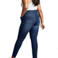 Cotton On Women's Curve Tall Adrianna Skinny High Jean Navy Size Petite Small