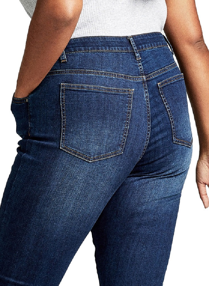Cotton On Women's Curve Tall Adrianna Skinny High Jean Navy Size Petite Small