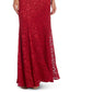 Nightway Women's Lace Off-The-Shoulder Gown