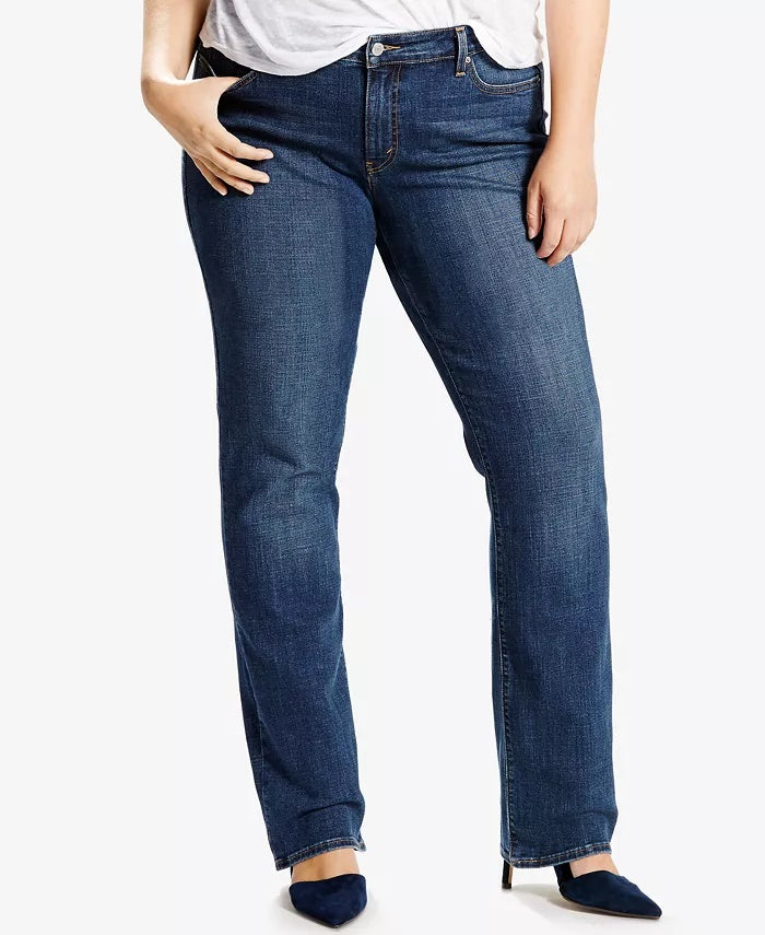 Levi's Women's Plus Size Classic Straight Leg Jean Blue Size 20