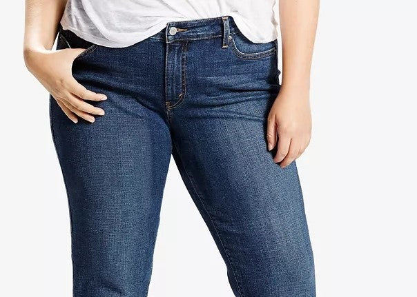 Levi's Women's Plus Size Classic Straight Leg Jean Blue Size 20