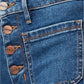 Sanctuary Women's Button-Front Bootcut Jeans Med Blue Size 24
