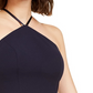 Sequin Hearts Junior's Sequined Lace Back Scuba Dress Navy Size 11