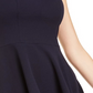 Sequin Hearts Junior's Sequined Lace Back Scuba Dress Navy Size 11