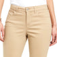 Style & Co Women's Curvy-Fit Skinny Fashion Jeans Brown Size 10