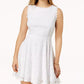City Studios Juniors' Lace Fit & Flare Dress Red Size 11