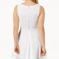 City Studios Juniors' Lace Fit & Flare Dress Red Size 11