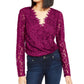 Leyden Women's Lace Bodysuit Pink Size Large